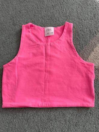 Crop top zara, zara,128