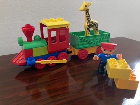 Lego - duplo zoo vláčik, 