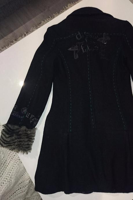 Kabát desigual, desigual,36