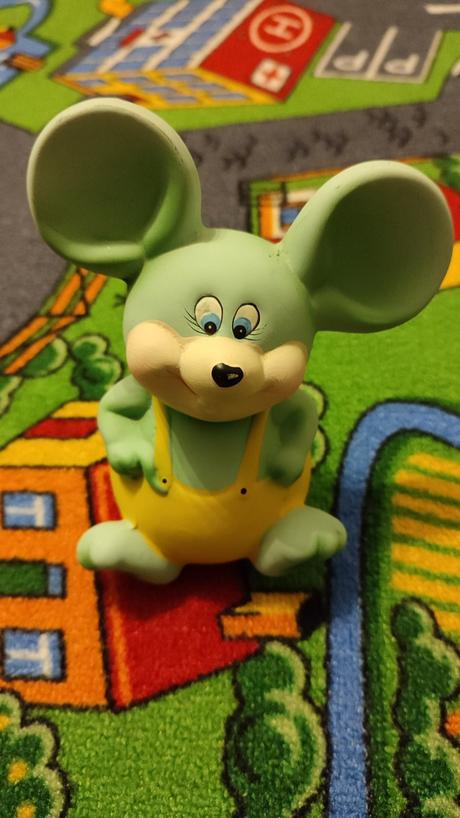 Myška keramická pokladnička, 