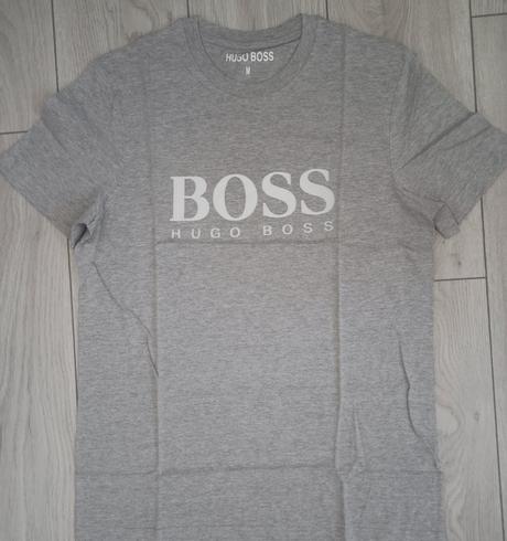 Pánske tričko šedé veľkosť m, hugo boss,m