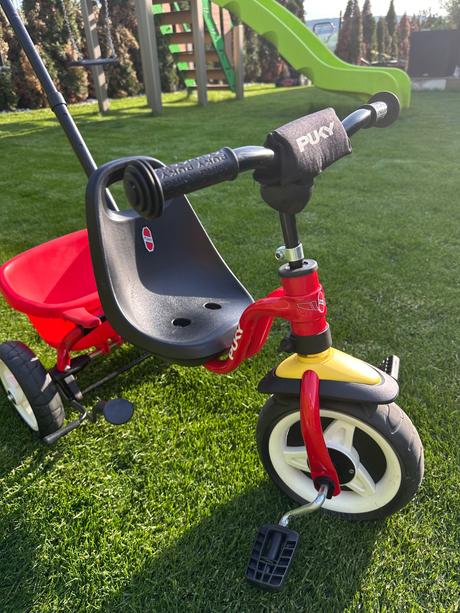 Puky detská trojkolka ceety air s vodiacou tyčou, puky