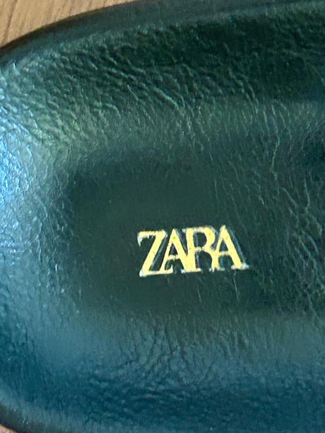Kožené šlapky zn.zara č.40, zara,40
