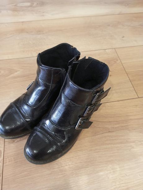 Prechodné lakované čižmy, reserved,32
