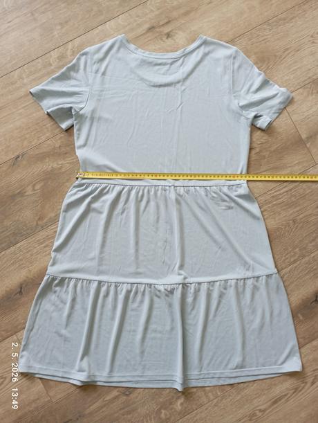 Sivomodré šaty s/m (už s poštou), vero moda,164