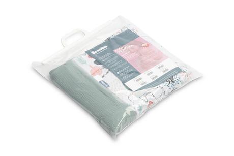 Sensillo mušelínový komplet do kočíka ježkovia, 