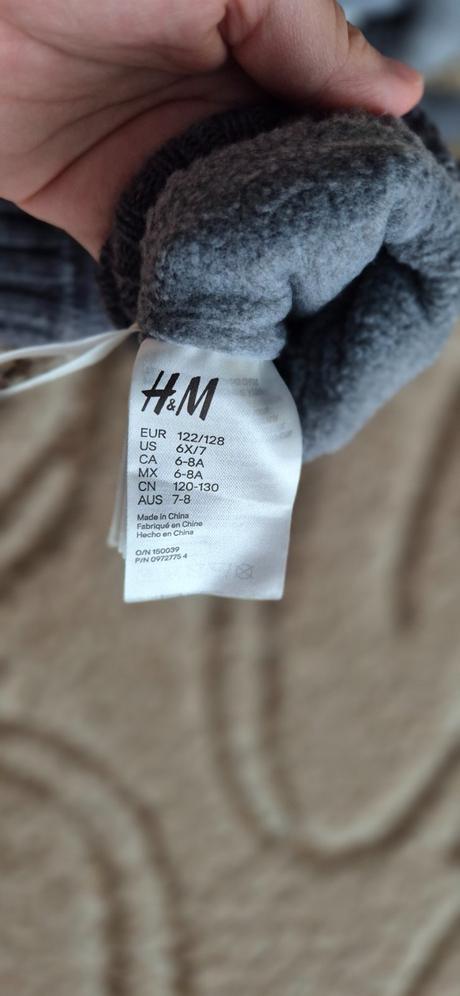 Teplé rukavice, h&m,110