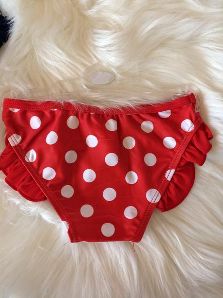 Dievčenské 1-dielne plavky minnie mouse., disney,116 / 122