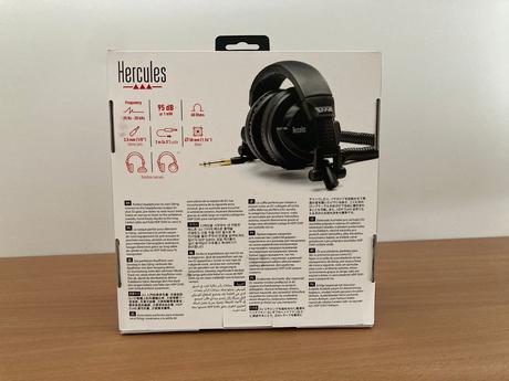 Hercules hdp dj45 slúchadla, 