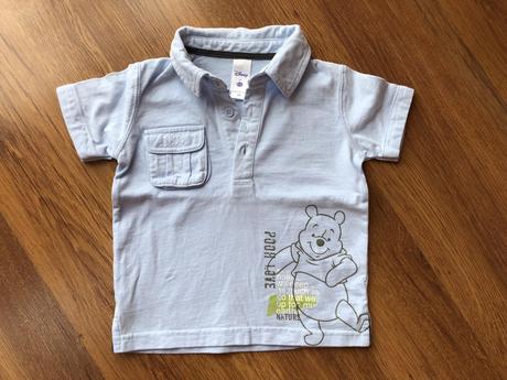 Tričko s golierom macko pu, c&a,86