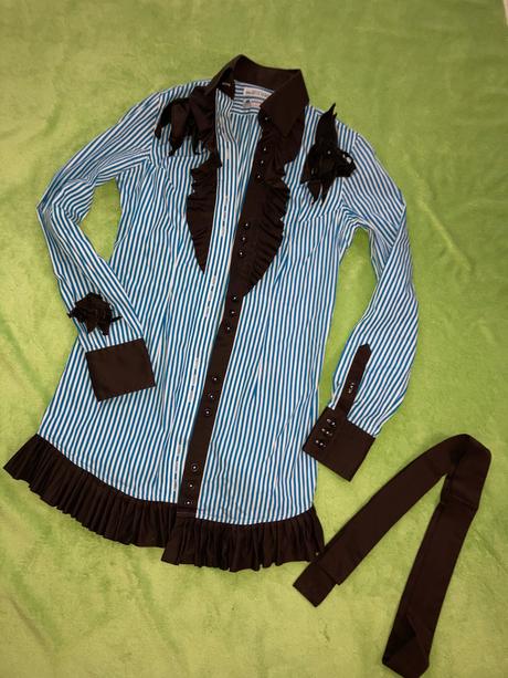 Luxusné šaty/predĺžená košeľa marco mirelli, s