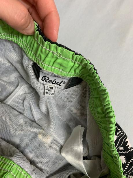 Plavky šortky, rebel,140