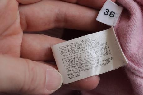 Sveter s vlnou a kašmírom, s