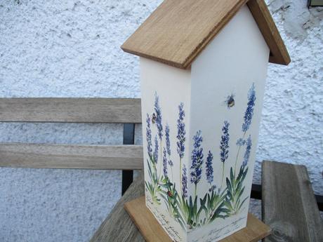 Drevený zásobník na čaj,levanduľa, 