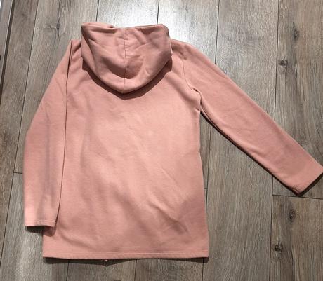 Predĺžená mikina so šikmým zipsom, reserved,158