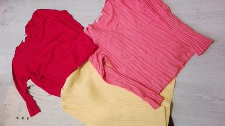 Balík dámskych svetrov vel. s, s