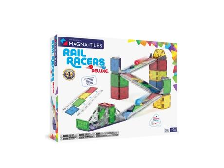 Magna-tiles rail racers deluxe, 