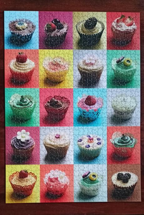 Puzzle cupcakes "1000", 