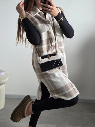 Oversize vesta, h&m,s