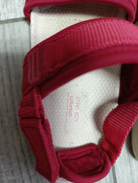 Červené sandálky 31 - zara,, zara,31