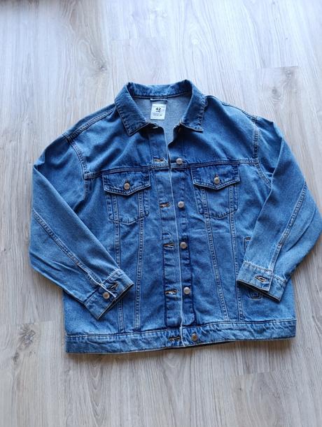 Dámska riflová bunda oversize, sinsay,42