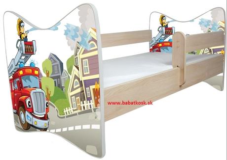 Detská posteľ oskar 140x 70+ matrac, šírka (cm): 70,dĺžka (cm): 140