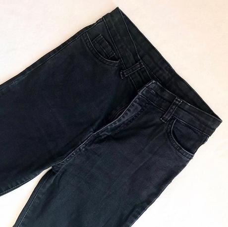 Rifle s deravými kolenami, topshop,36