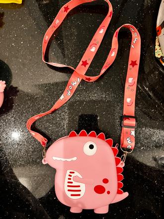 Dievčenská silikónová kabelka,