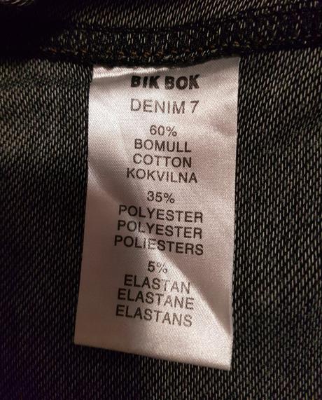 Leginsy - jeansovy vzor, m