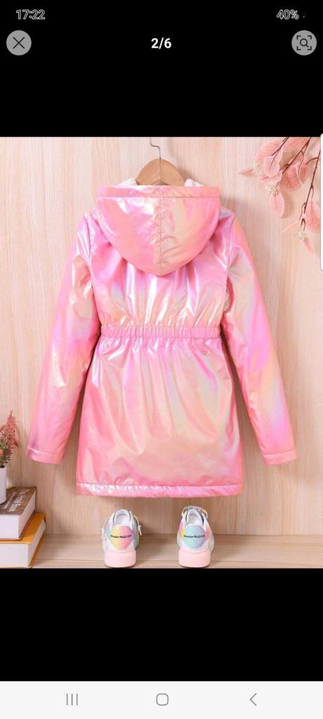 Vetrovka zateplena kozušinkou, 122 - 152