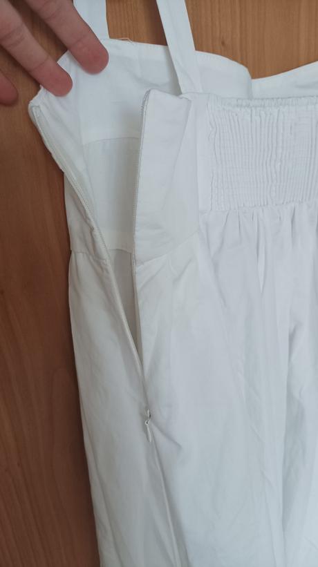 Krásne biele šaty zara m, zara,m