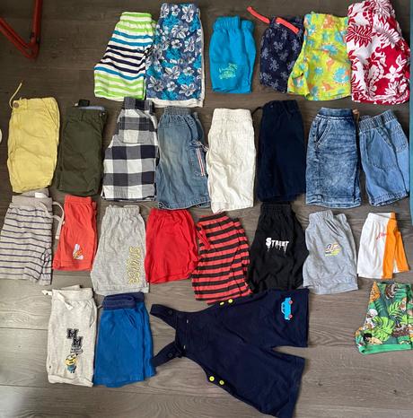 Chlapcenske kraťasy, kratke nohavice, plavky 104, 104