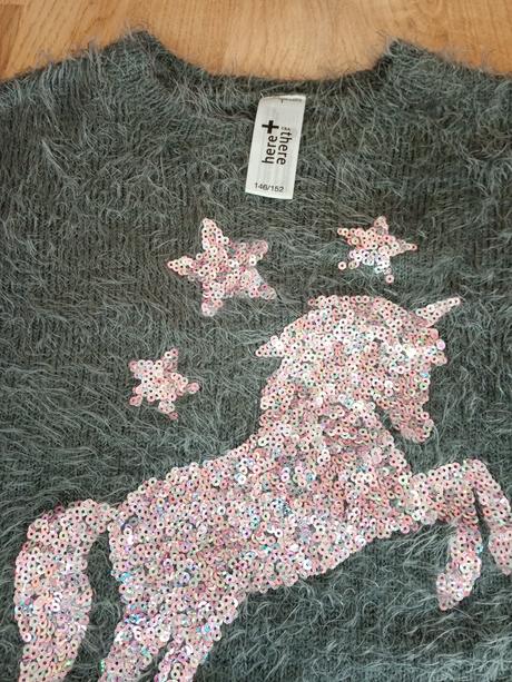 Svetrík c&a, s jednorožcom, c&a,146