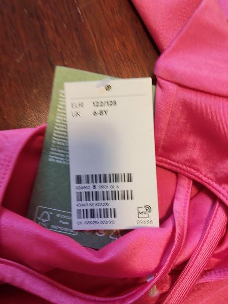 Tanečný trikot (nový) h&m, 128