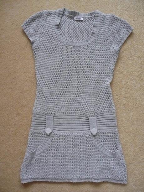 Dlhý sveter sivý, m