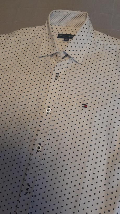 Košeľa slim fit tommy hilfiger 128 top stav, tommy hilfiger,128
