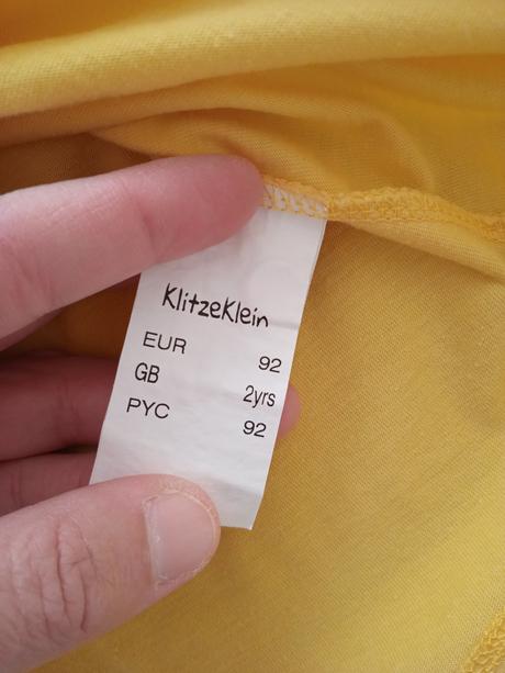 Letná súprava klitzeklein babywear (3 ks), 92