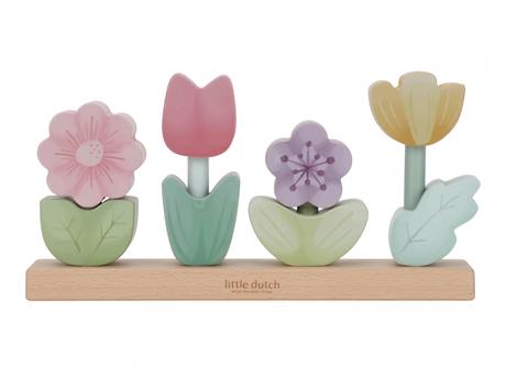 Little dutch kvety drevené skladacie fairy garden,