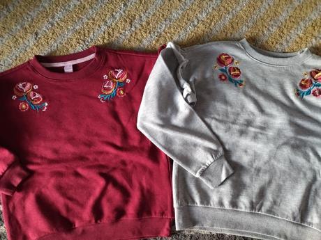 Zateplená mikinka s kvetinkami, dopodopo,128