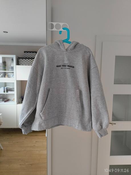 Oversize mikina s kapucňou - zara, veľ. 164, zara,164