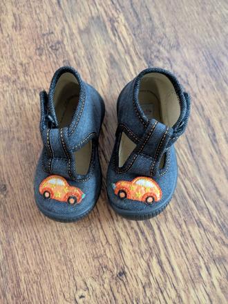 Papučky autíčko, superfit,18