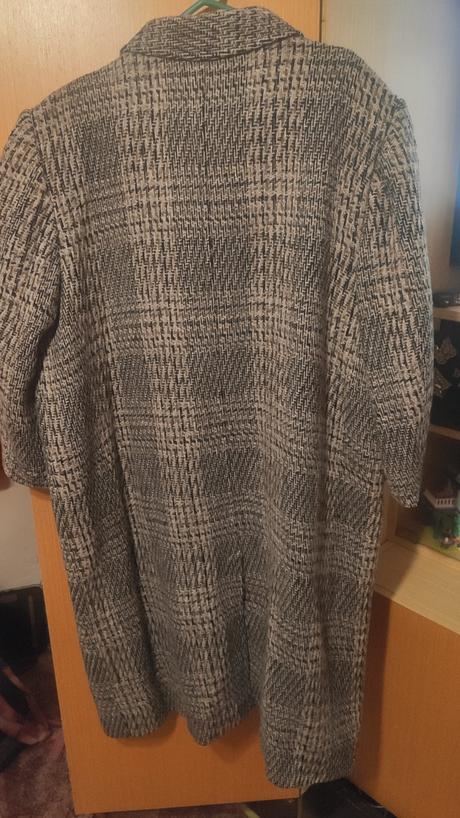 Dámsky dlhý kabát, xxl