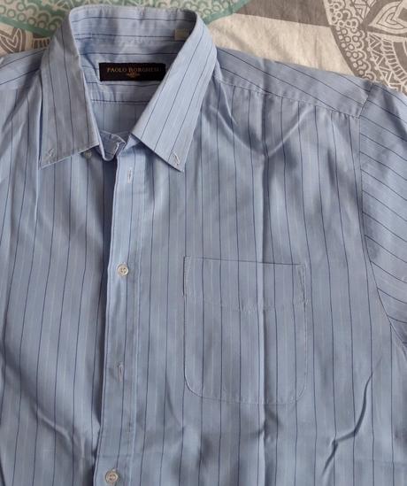 Košeľa jemný pásik, xl