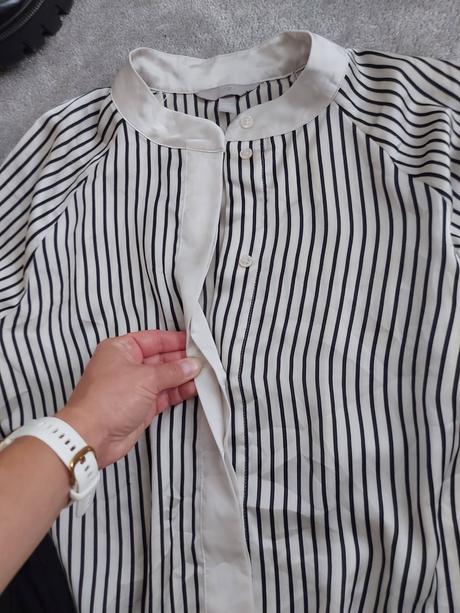 Saténová blúzka, h&m,m