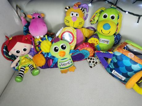 Lamaze závesná hračka drak, 