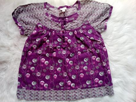 Nadherna letna bluzka, vertbaudet,152