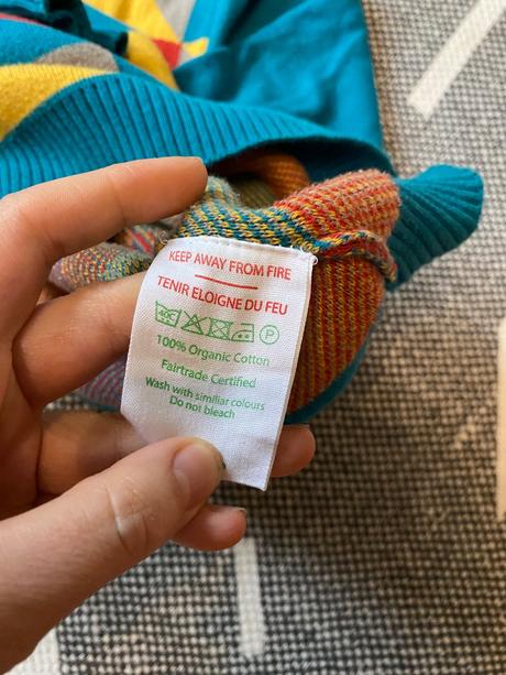 Sveter little green radicals z organickej bavlny, 116