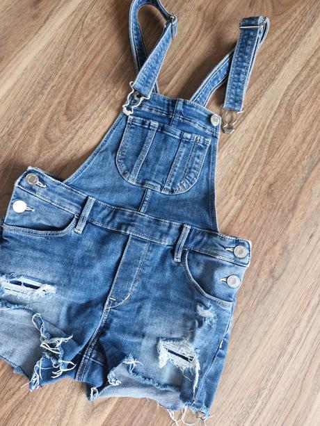 Riflove kratasy na traky, h&m,140