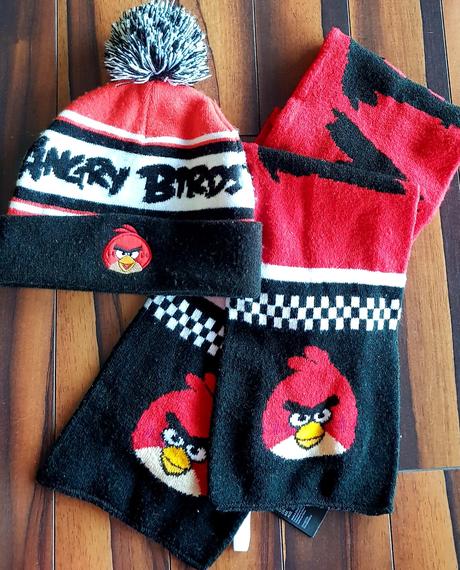 Angry birds zimny set, h&m,104