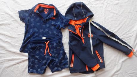 Balík bunda + letný set, 104–116